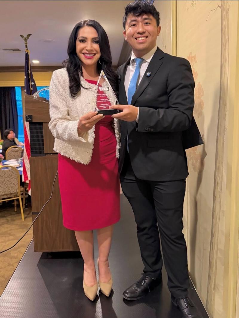 Senator Susan Rubio with Coalition PAC President