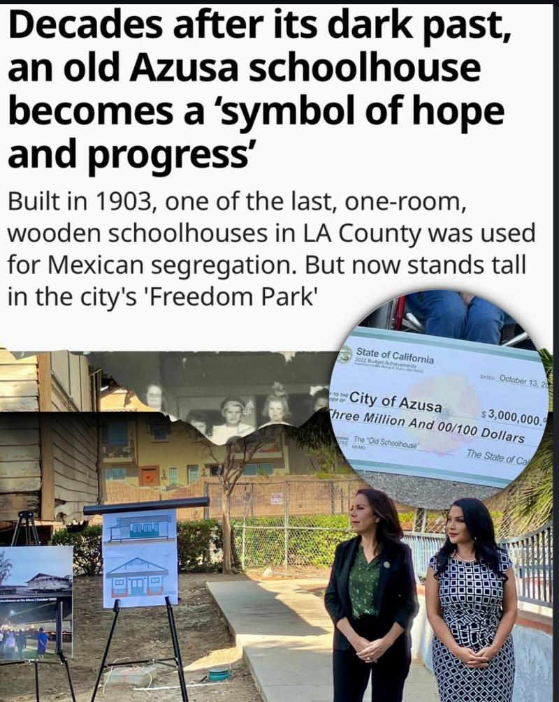 Rubio Sisters attending School House Event in Azusa